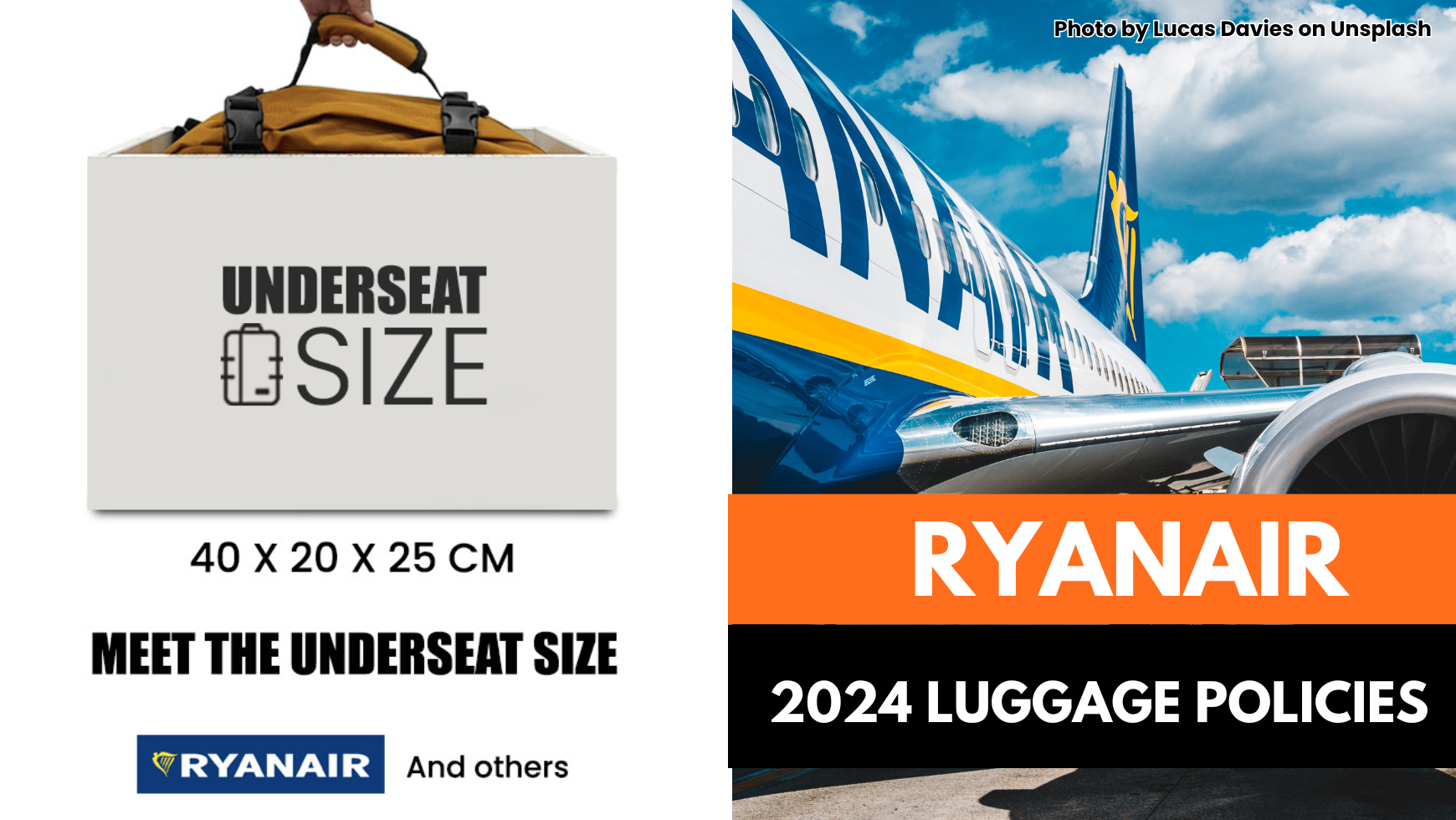 Ryanair Cabin Bag Size, Baggage Allowance and Fees