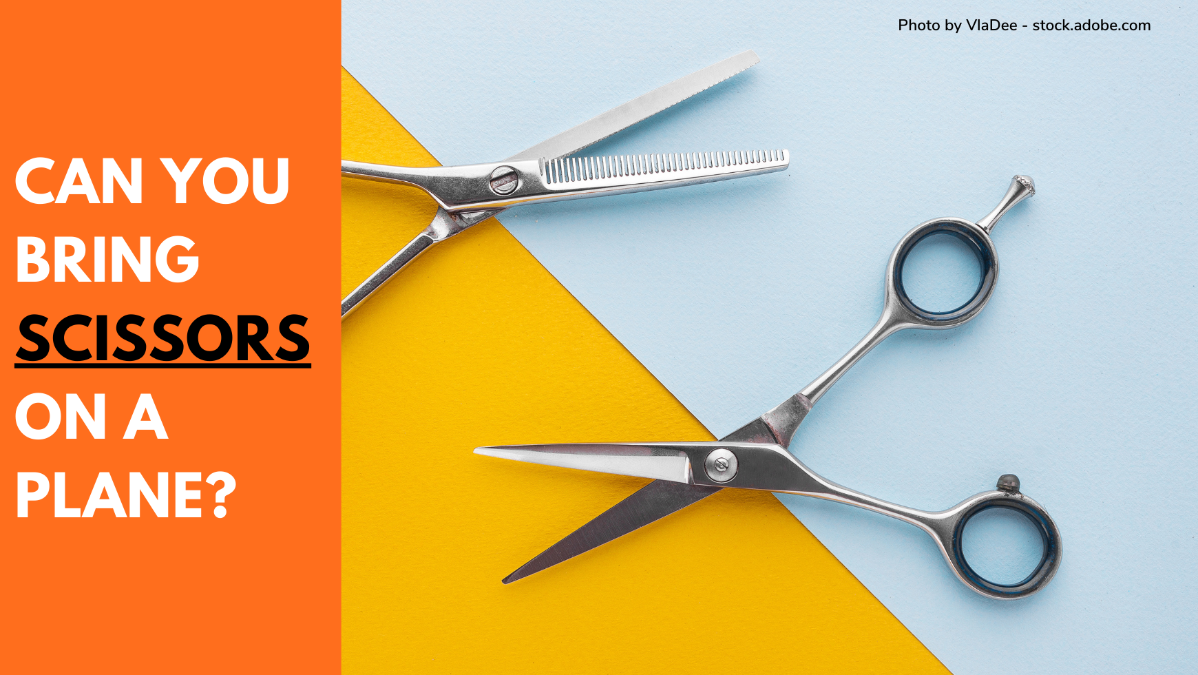 Can you bring scissors on a plane Airline rules you need to know CABINZERO