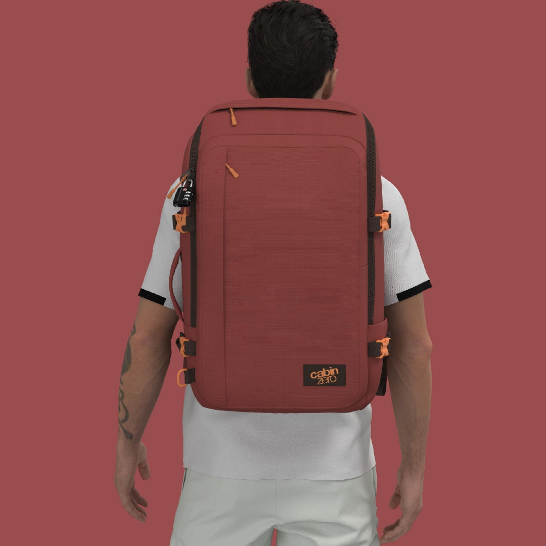 ADV 42L Backpack & Rucksack Sangria Red