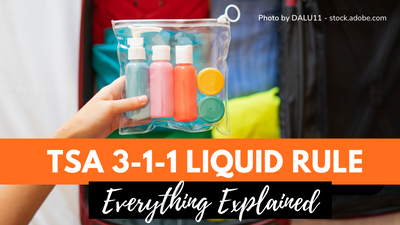 Tsa's 3-1-1 Liquids Rule: Carry Your Liquids With Confidence