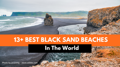13+ Best Black Sand Beaches in the World: The Beauty of the Unusual