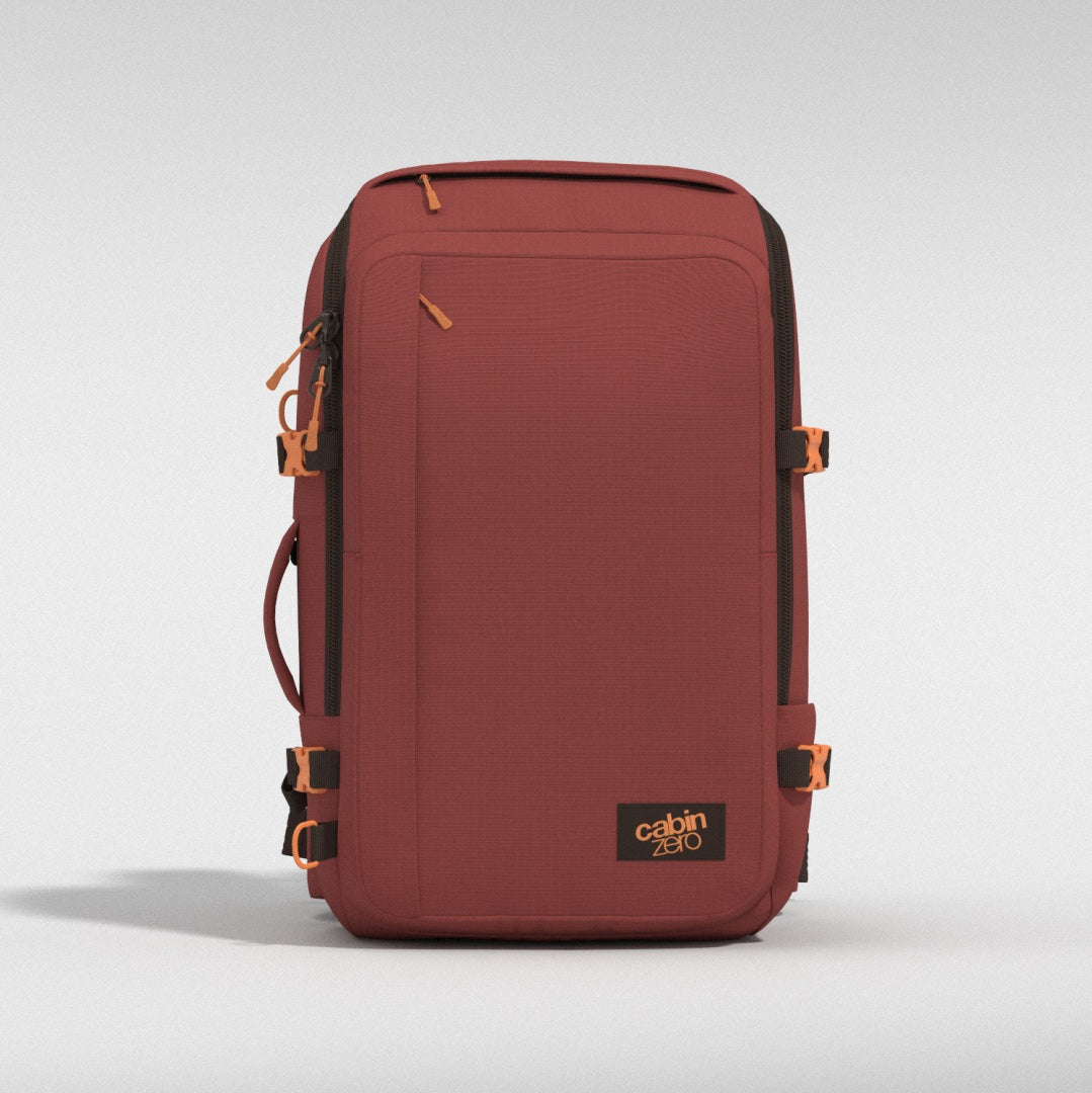 ADV Backpack & Rucksack 42L Sangria Red | CABINZERO
