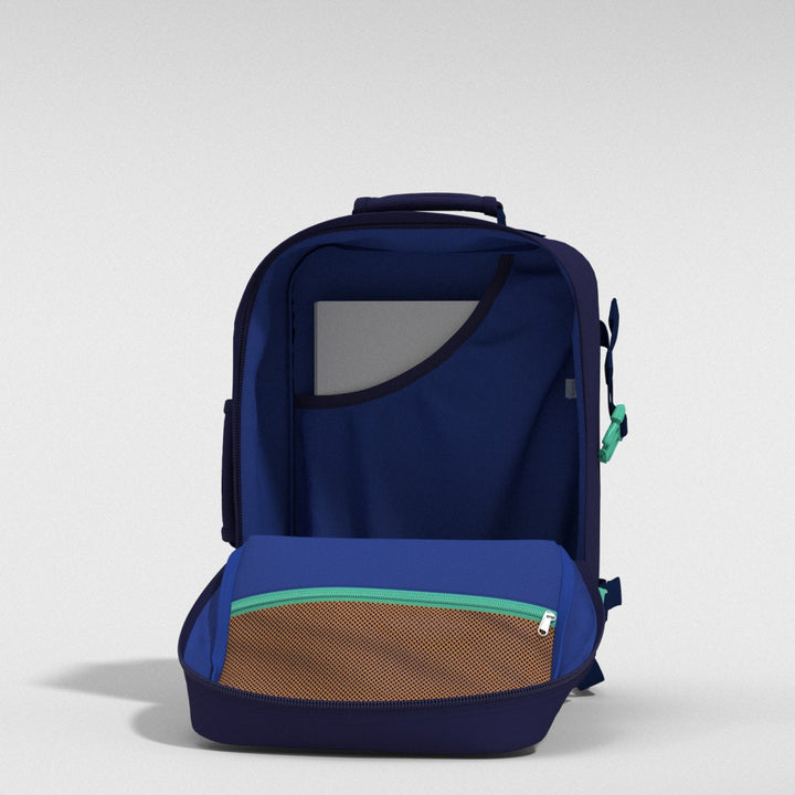 Classic Backpack & Rucksack - 36L Deep Ocean | CABINZERO