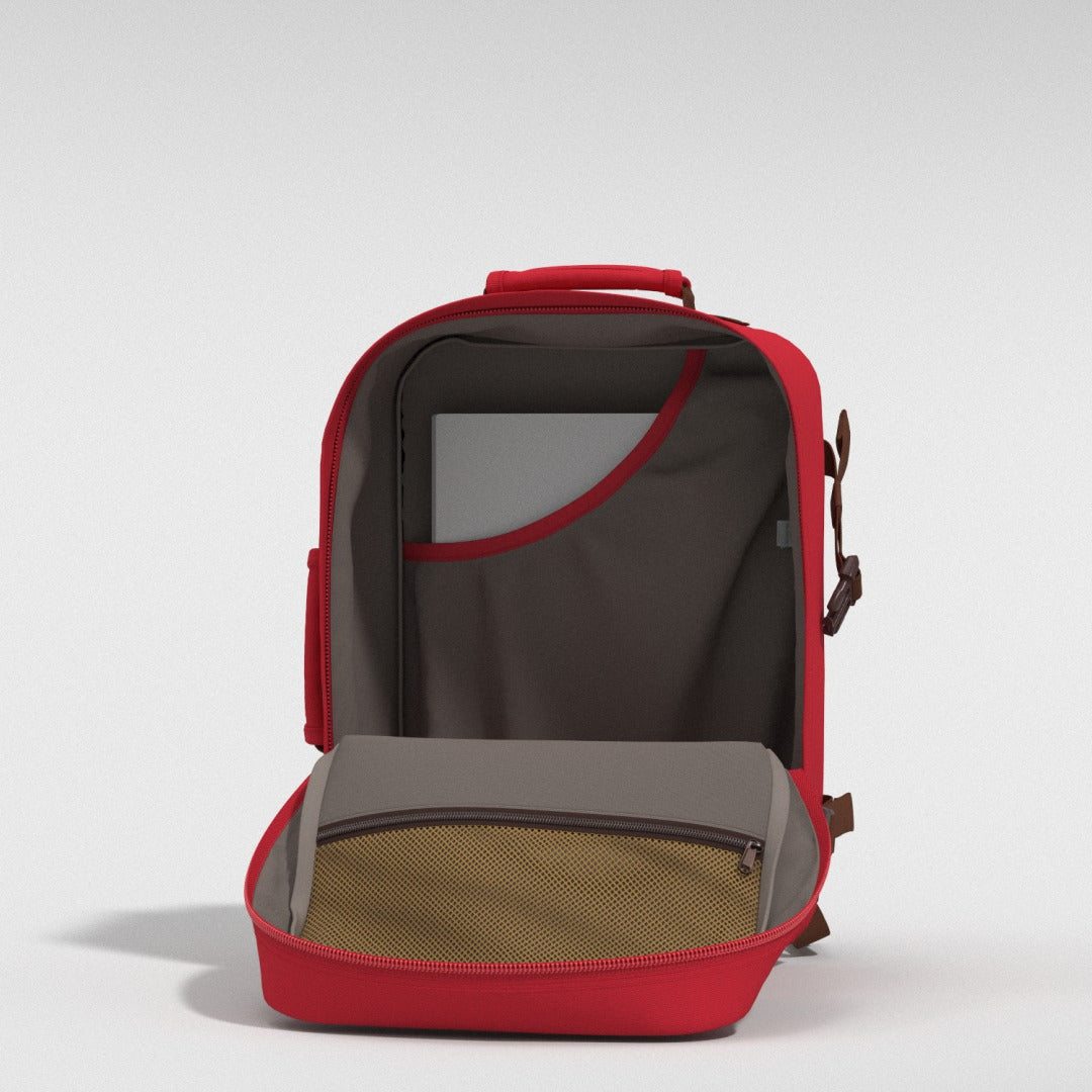 Classic Backpack - 36L London Red | CABINZERO