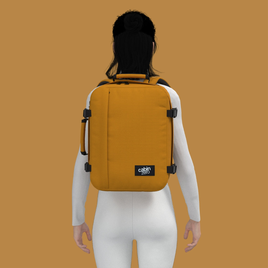Classic Backpack & Rucksack - 28L Orange Chill | CABINZERO