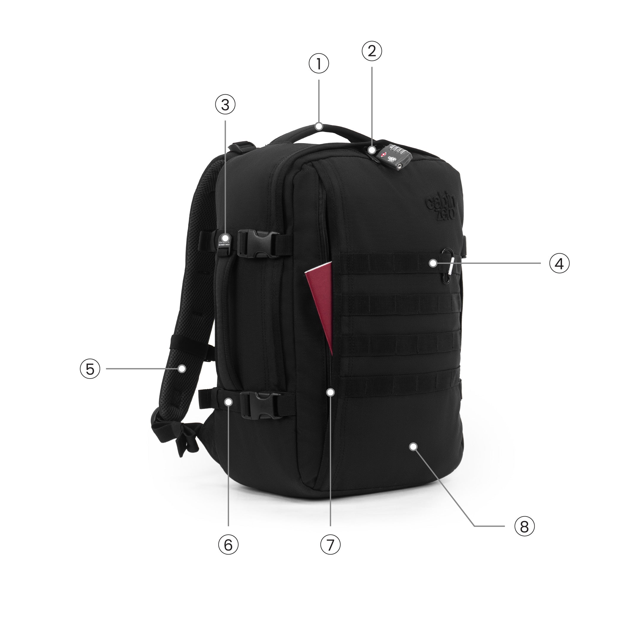 Military Backpack 36L | CABINZERO