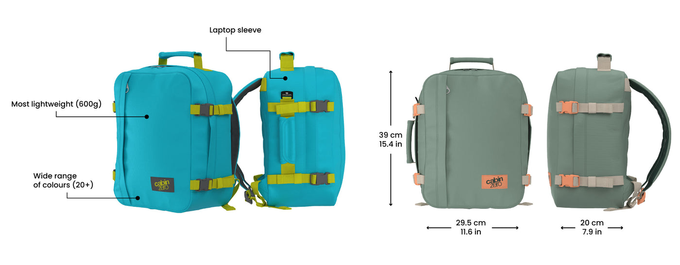 28L Backpack | 28L Rucksack | CABINZERO