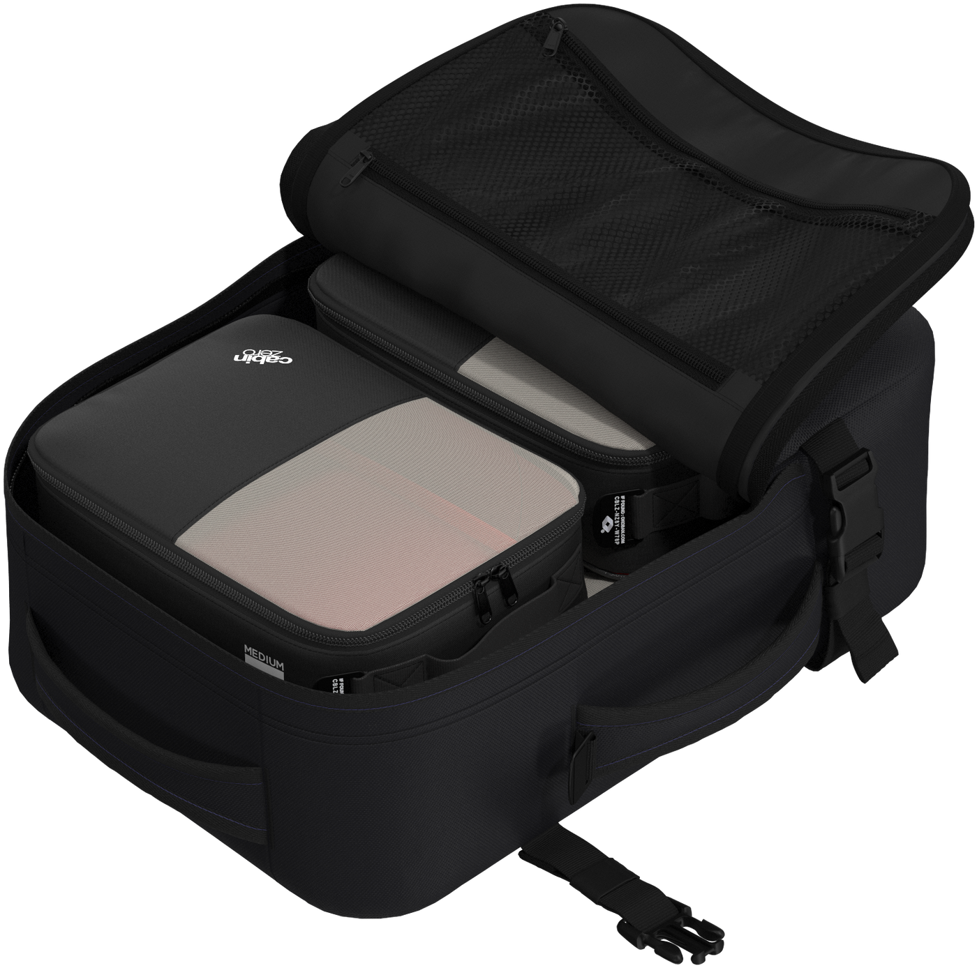 Military 28L Absolute Black CABINZERO military-28l-absolute-black-cabinzero