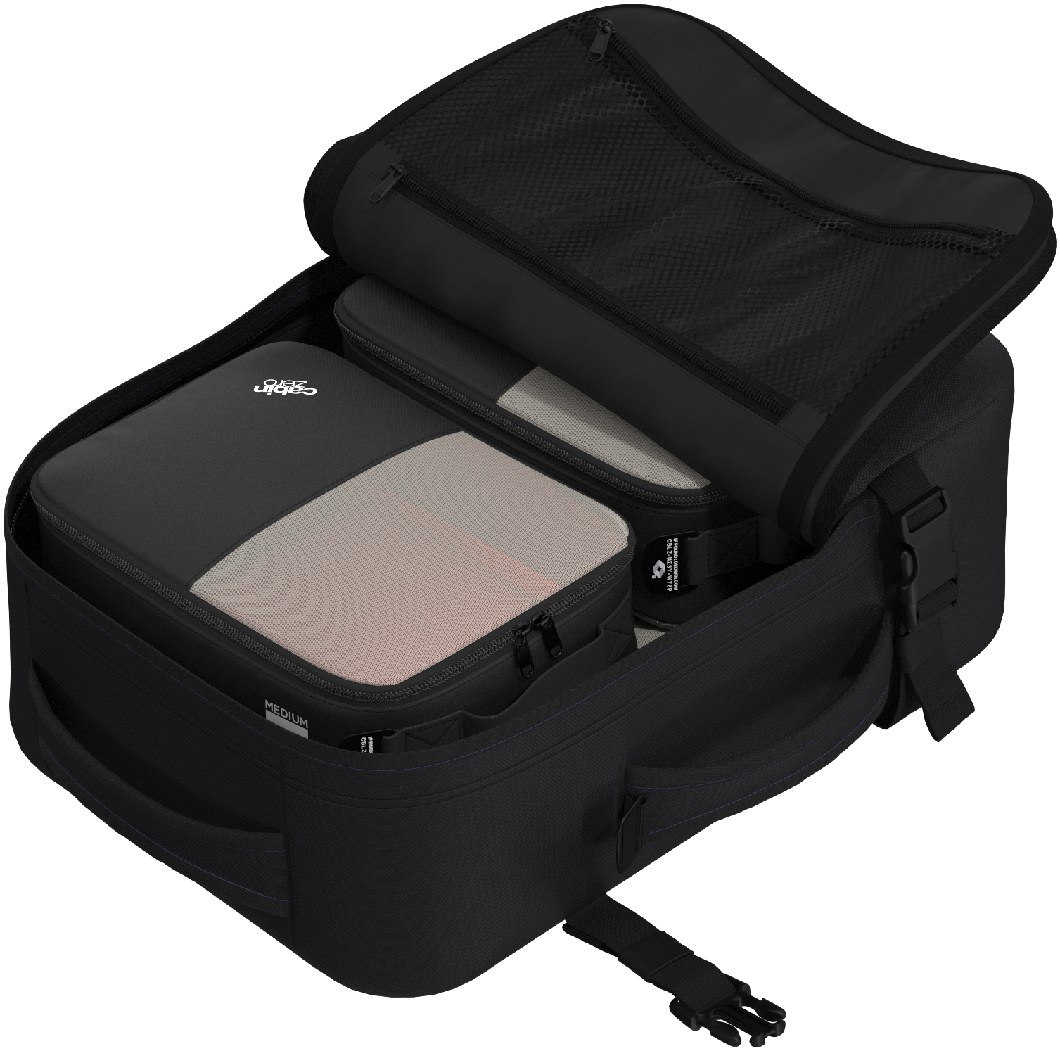 Military 28L Absolute Black CABINZERO military-28l-absolute-black-cabinzero