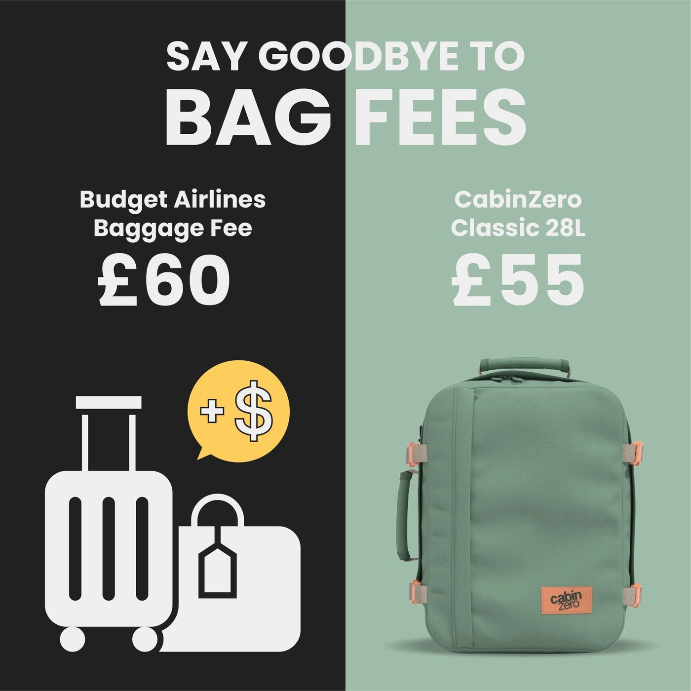 best backpack for airline travel carry on budget value Classic Budget Airline Set