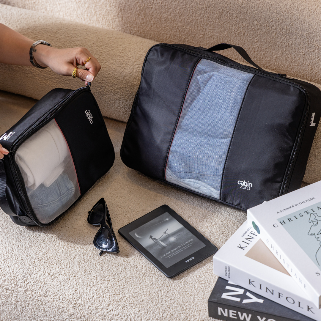 backpack travel cubes Lux Packing Cube Set