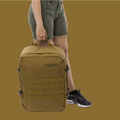 Military Backpack 44L Desert Sand